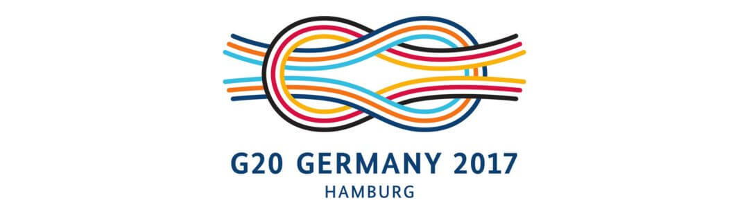 Logo G20-Gipfel Hamburg 2017