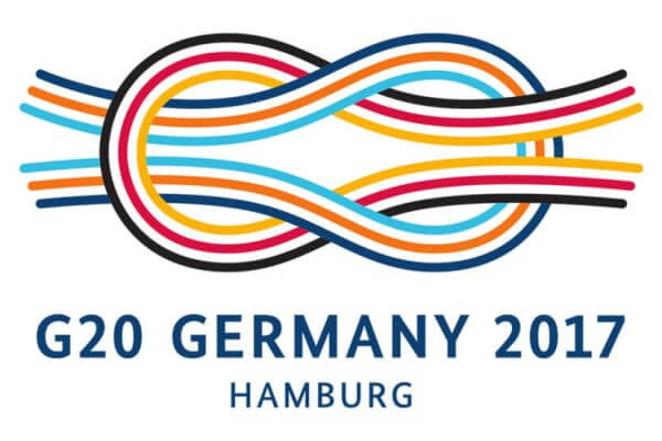 Logo G20-Gipfel Hamburg 2017
