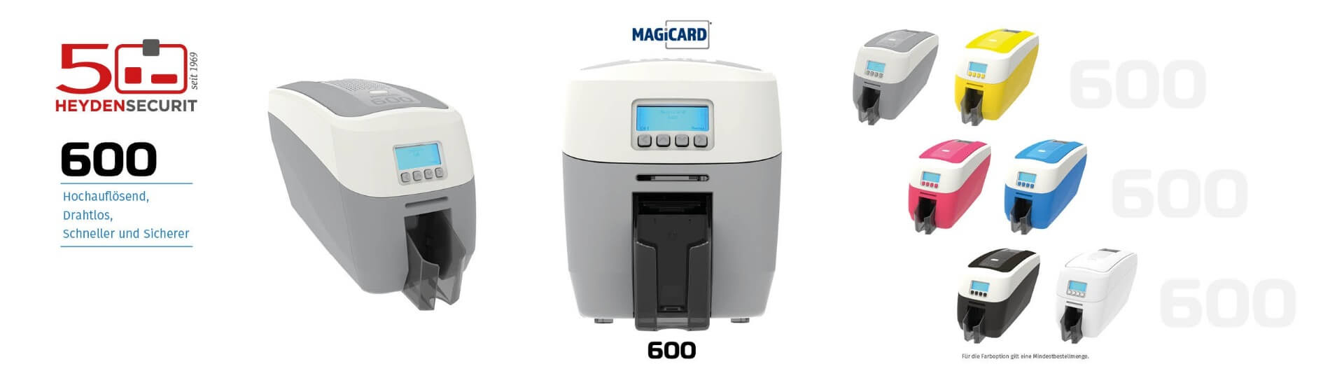 Der neue Magicard 600 Kartendrucker bei Heyden-Securit