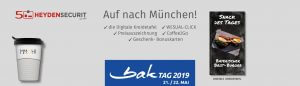 Auch im Mai finden Sie uns auf dem bakTag der Bäko in München!