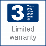 3 year Limited Warranty icon