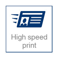 High speed print