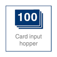 Card input hopper