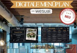 WESUAL Digitaler Menüplan