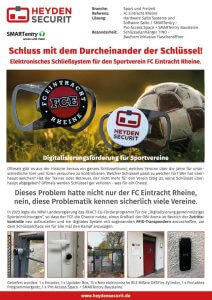 Referenzbericht Tino - FC Eintracht Rheine