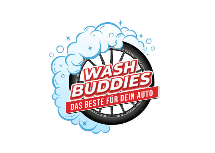 Wash Buddies Logo - Digital Signage Referenzen