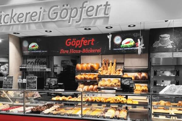 Bäckerei Göpfert Digital Signage Headerbild