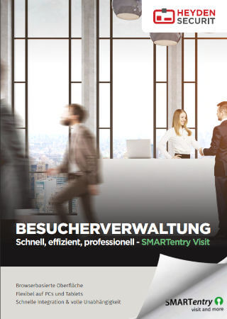 Smartentry Visit Besucherverwaltung Broschüre Deckblatt