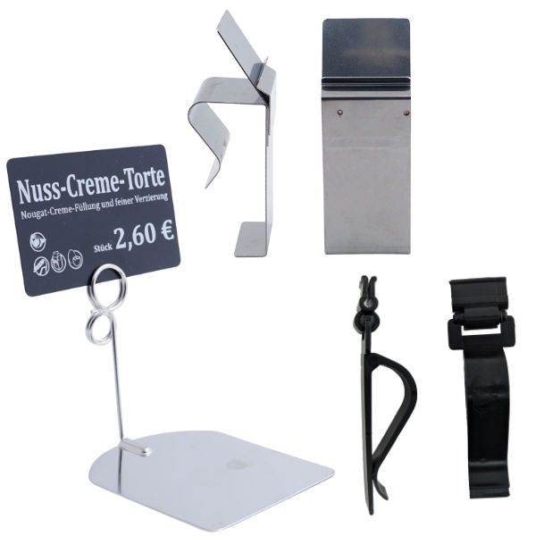 preisschildhalter-kategorie Preisschildhalter zur Preisauszeichnung