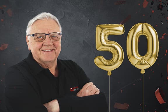 Franz-Josef Gordalla 50 Jahre Firmenjubiläum