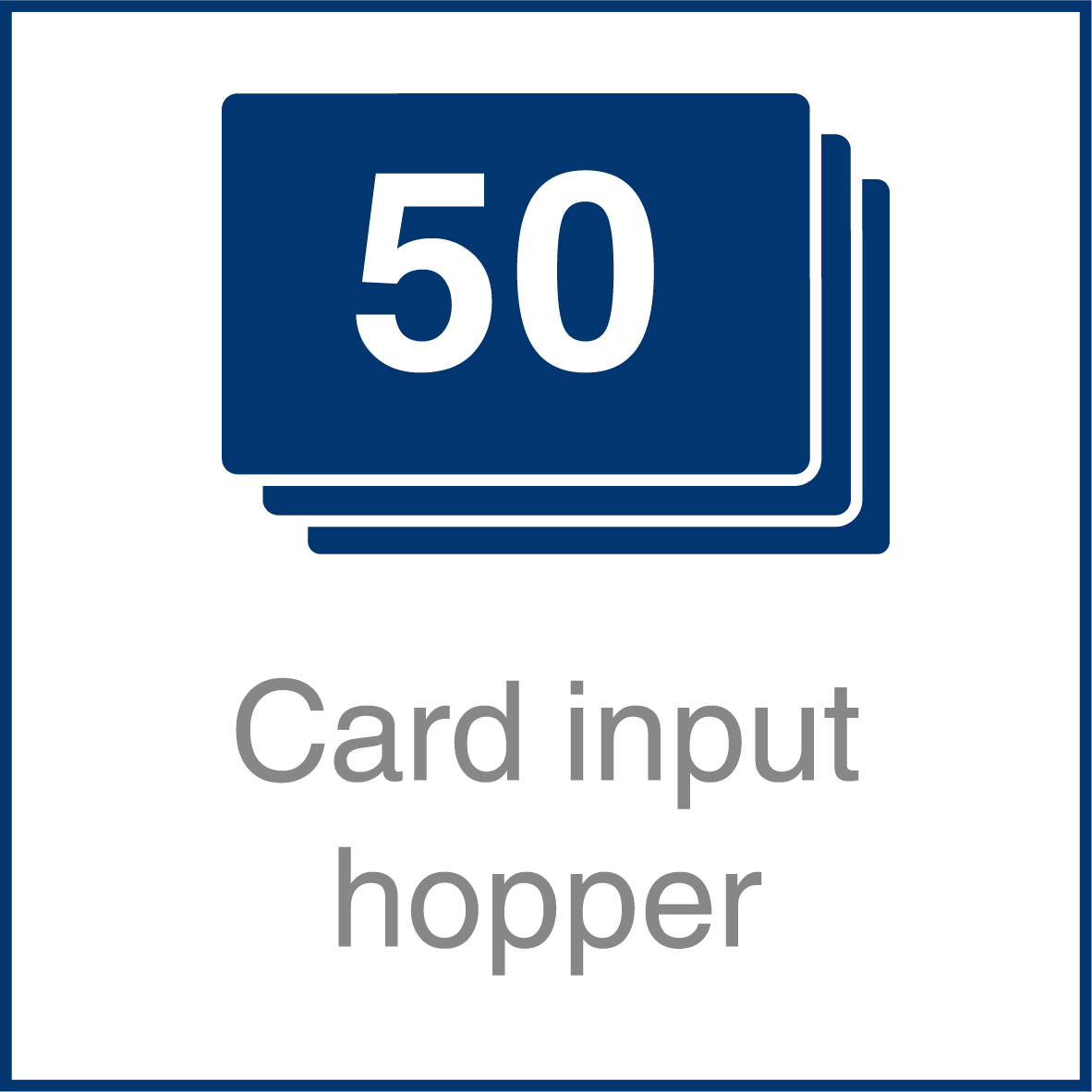 Magicard_AW_50_Hopper Magicard Kartenzufuhr Icon 50 Karten