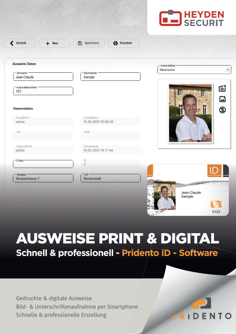 Deckblatt Broschüre Pridento iD