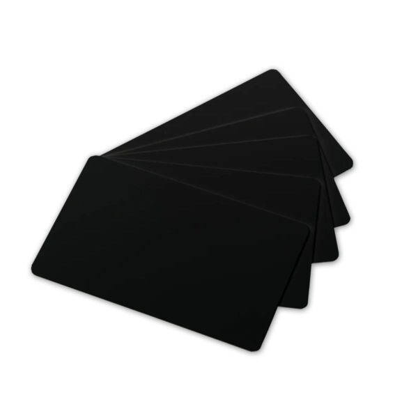 Schwarze PVC Karten CR80
